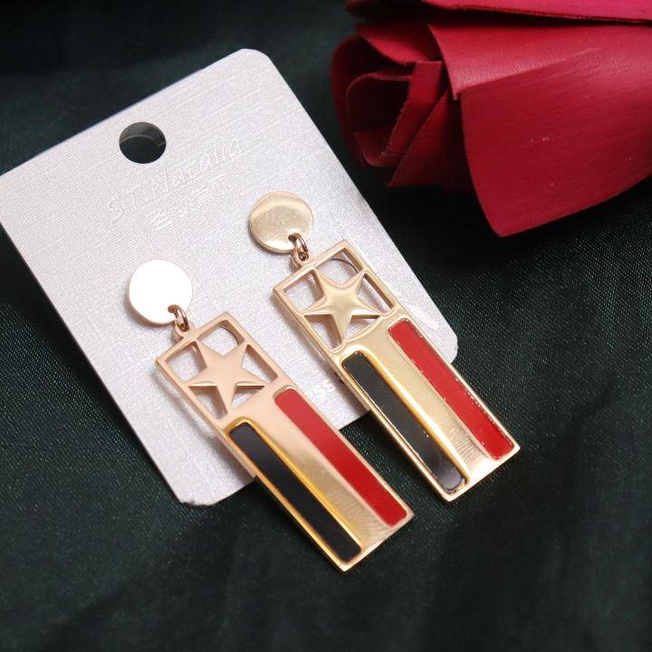 A Earrings 1169 Handmade artificial jewelry